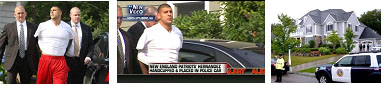 Aaron Hernandez getting arrested