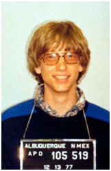 Bill Gates mugshot
