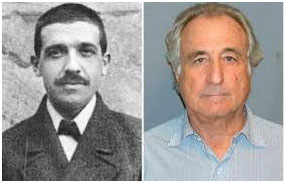 Charles Ponzi and Bernie Madoff