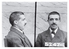 Charles Ponzi mugshot