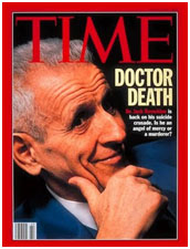 Jack Kevorkian on the cover of Time Magazine