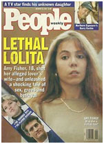 Amy Fischer on the cover of People magazine