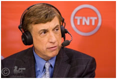 Marv Albert working for TNT