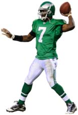 Michael Vick with the Philadelpha Eagles