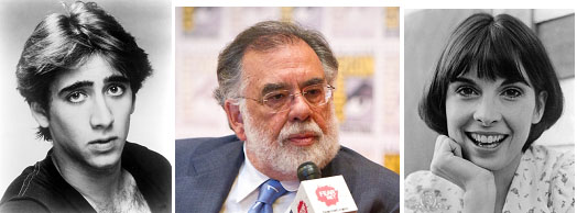Nicolas Cage, Francis Ford Coppola and Talia Shire