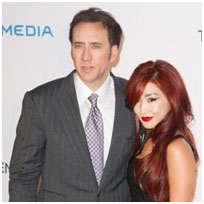 Nicolas Cage and Alice Kim