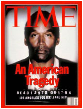 o.j. simpson on cover of time amgazine
