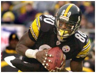 Plaxico Burress on the steelers