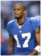 Plaxico Burress on the giants