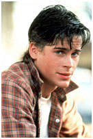 Rob Lowe in the outsiders