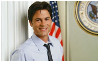 Rob Lowe in The West Wing
