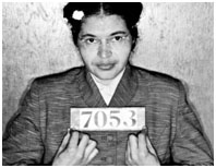 Rosa Parks mugshot
