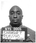 Tupac Shakur Mugshot