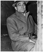 Vito Genovese wearing fedora